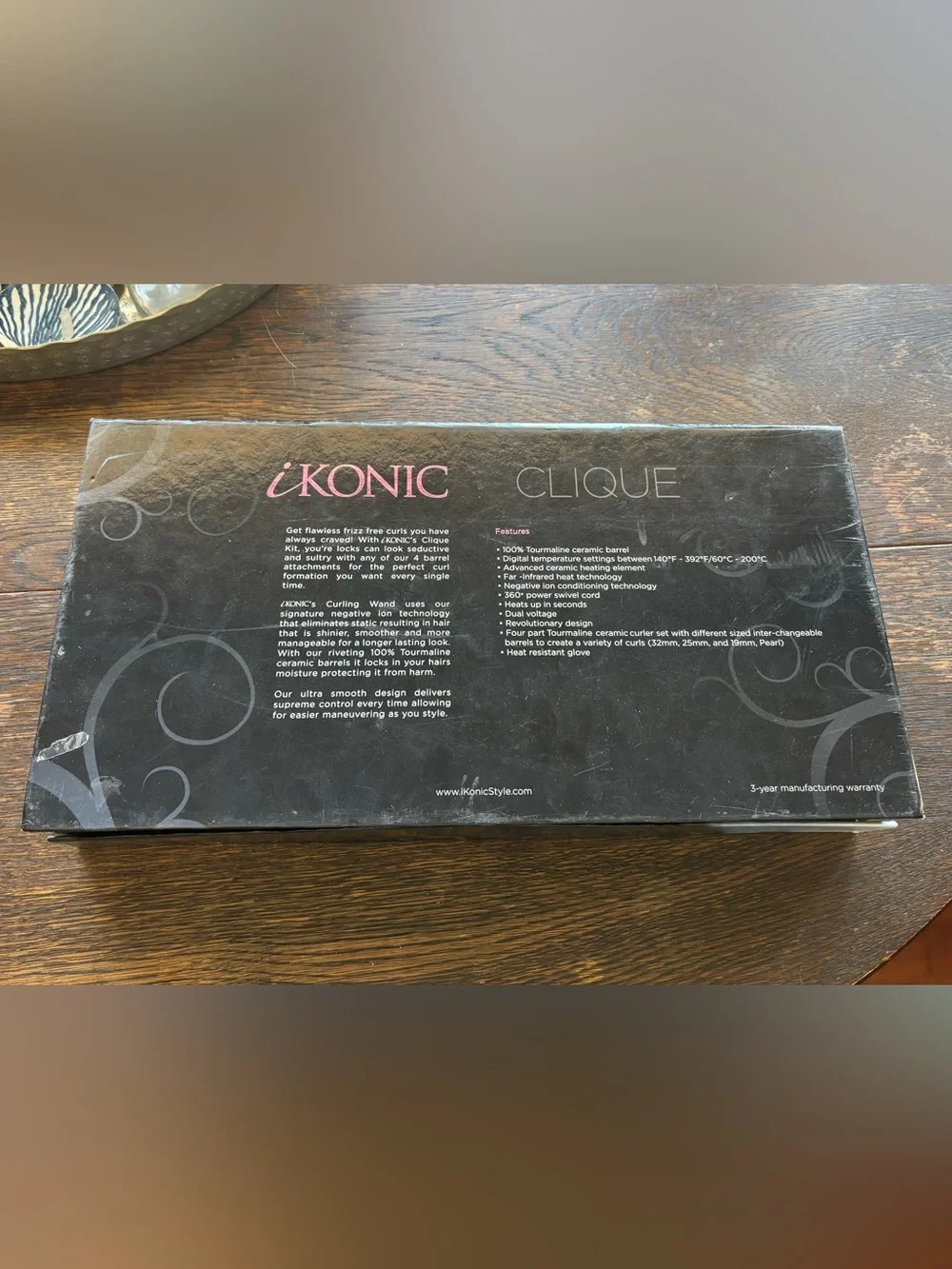 HAIR TOOL PROFESSIONAL GRADE | NEVER USED | iKONIC Clique 4-Piece Curling Set